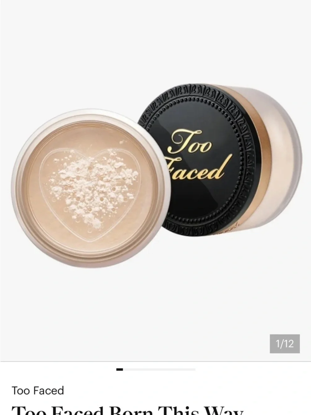 Too Faced Translucent Loose Ethereal Setting Powder